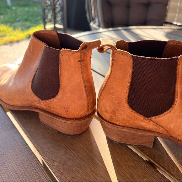 Frye Leather Ankle Chelsea Boots - Picture 2 of 7
